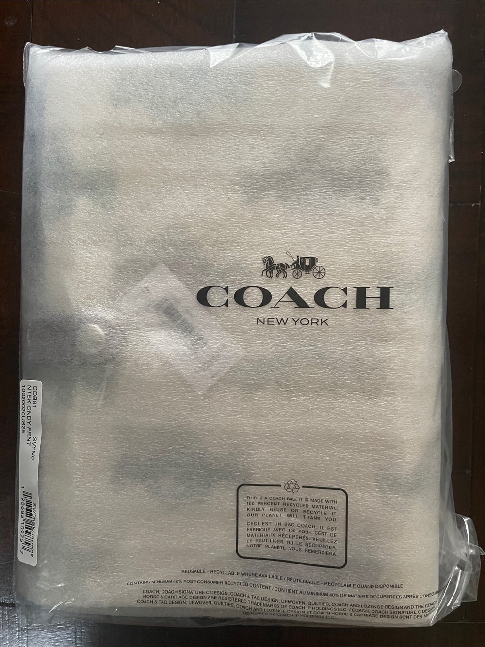 Coach Notebook With Candy Print - Picture 3 of 3